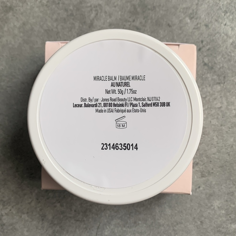 Jones road Miracle Balm Au Naturel - 1.75oz - Picture 3 of 3